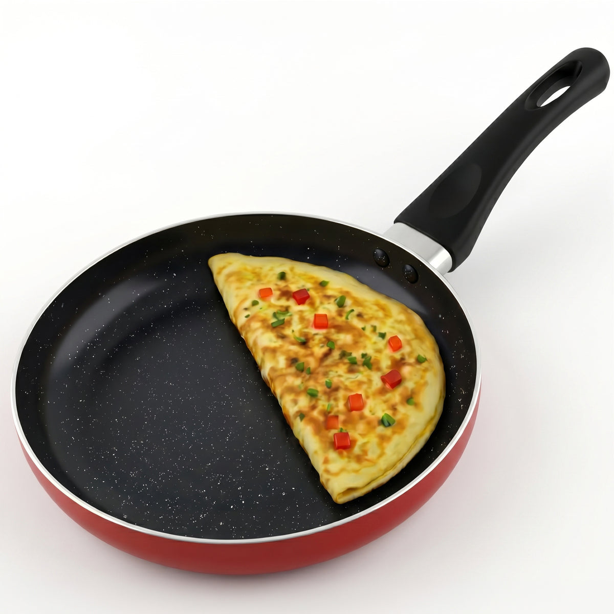 Delici Aluminium Fry Pan 26CM | High-Grade Non-Stick | AFP26ME