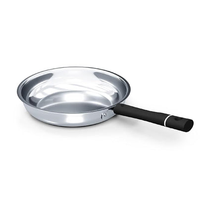 Delici Stainless Steel Fry Pan 22CM | 304 Grade SS | Oven Safe | DFP22W
