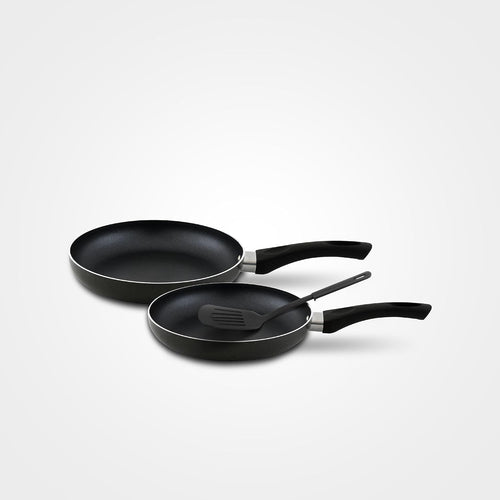 Delici Aluminium Non-Stick Fry Pan Combo Set 26CM + 20CM + Spatula | AFP2620