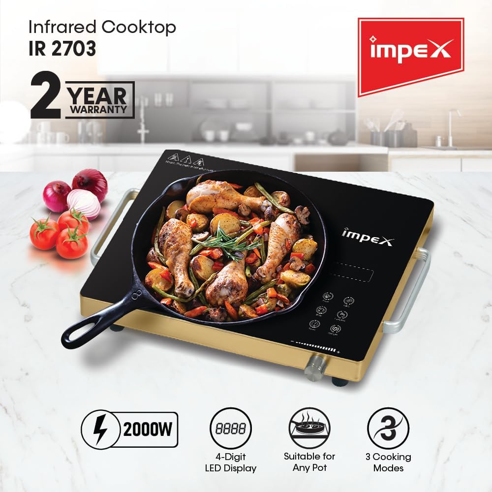 Impex Infrared Touch Cooktop (IR 2703)