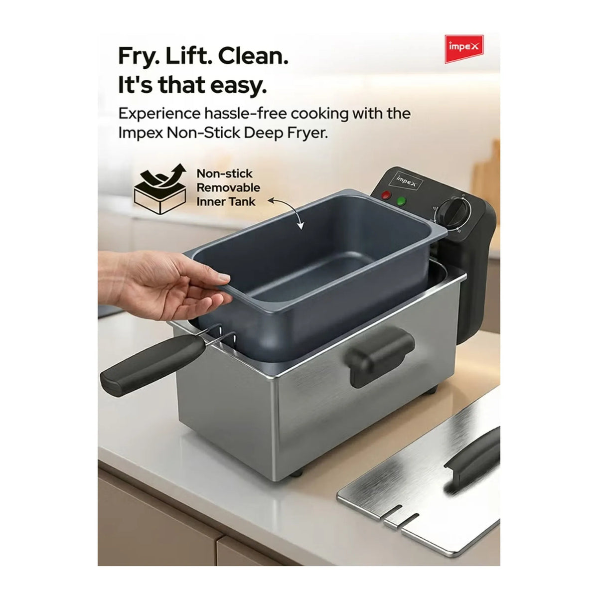 Impex 3 Ltr. Deep Fryer (IDF 1003)