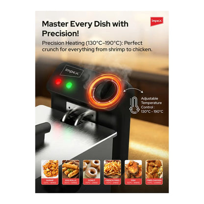 Impex 3 Ltr. Deep Fryer (IDF 1003)