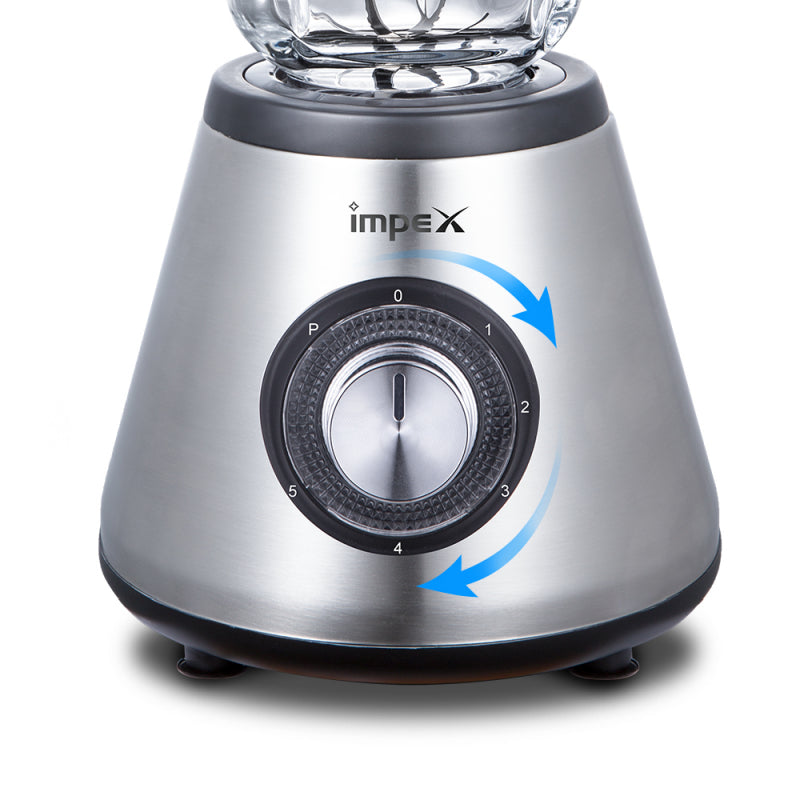 Impex 2-in-1 600W Blender & Ice Crusher (BL-3507)